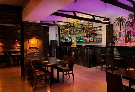 Caserío restaurant dining area