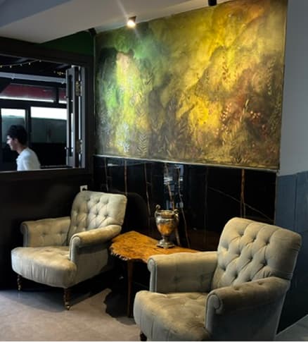 Caserío restaurant dining area